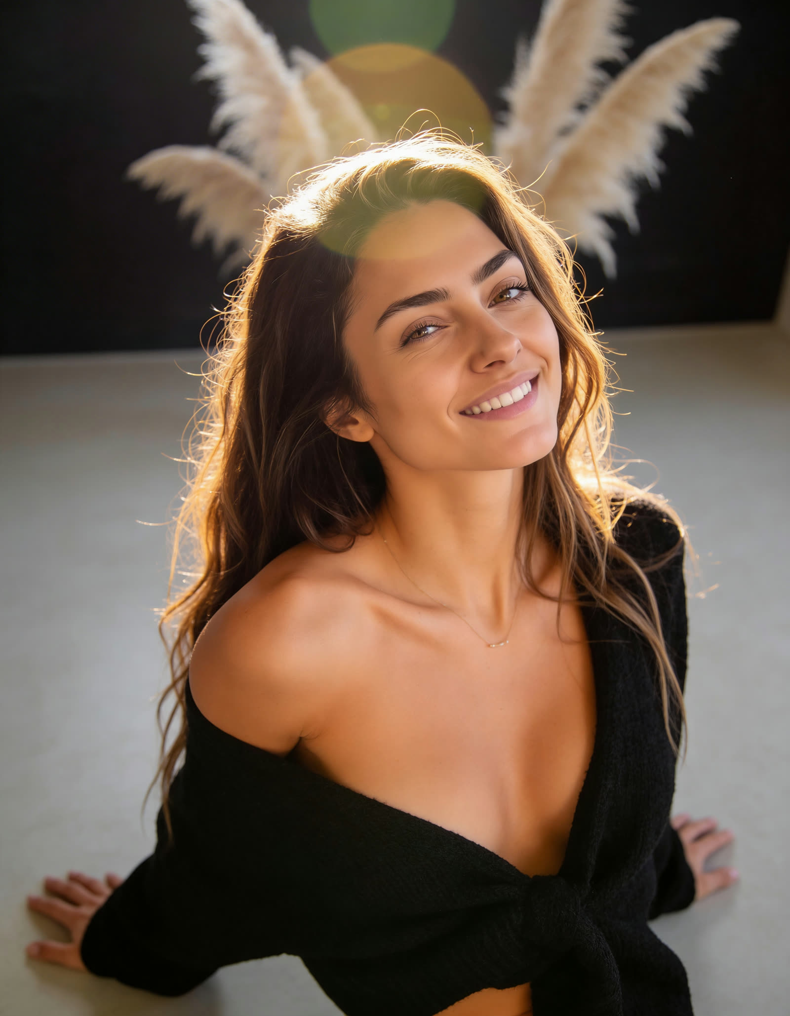 Soft background portrait of Jenny